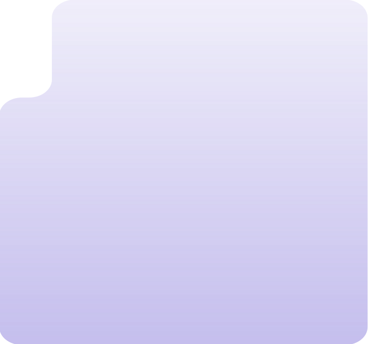 A simple illustration of a purple file folder icon with rounded corners and a gradient background.